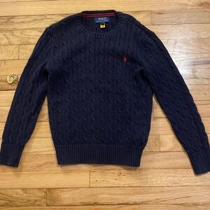 Navy polo ralph lauren sweater